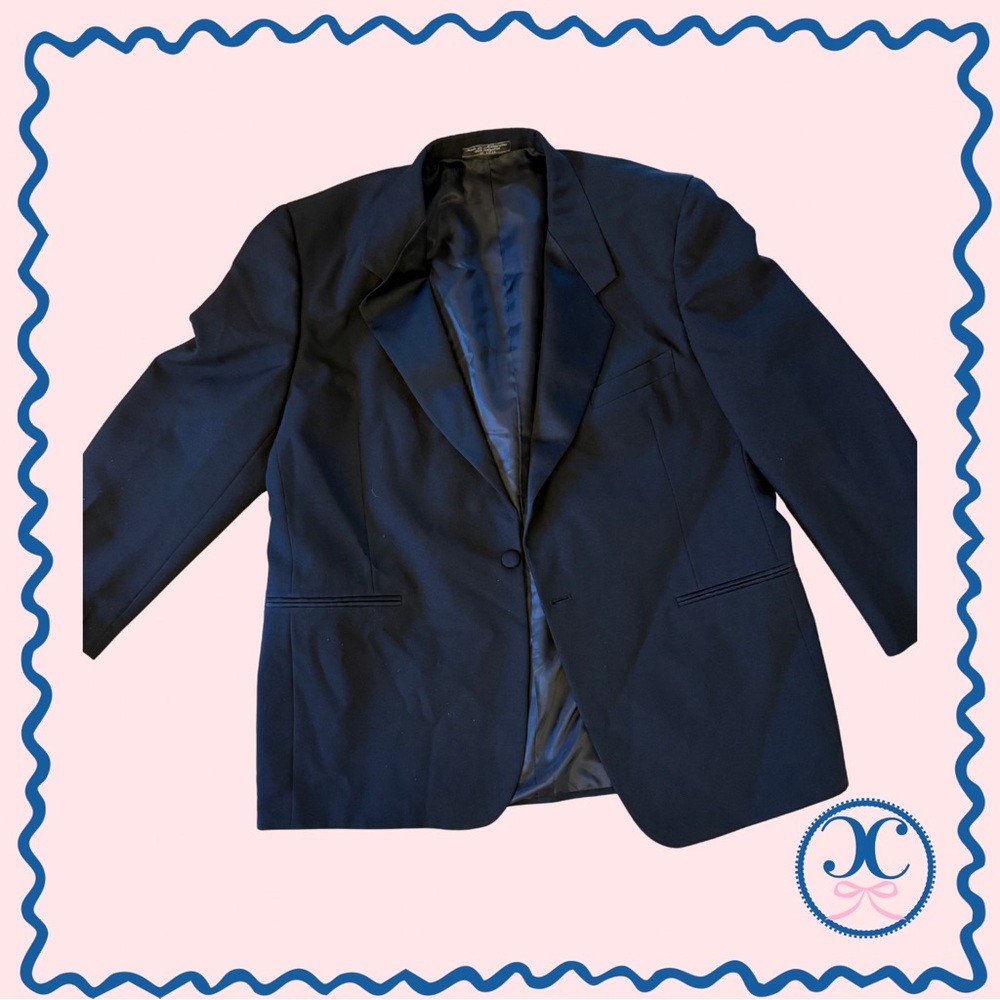 Jeffrey Banks Men’s Black Suit Jacket
